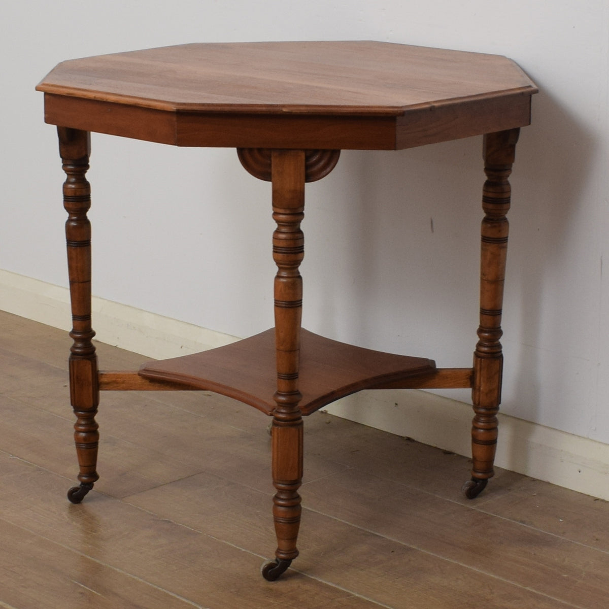 Octagonal Mahogany Table