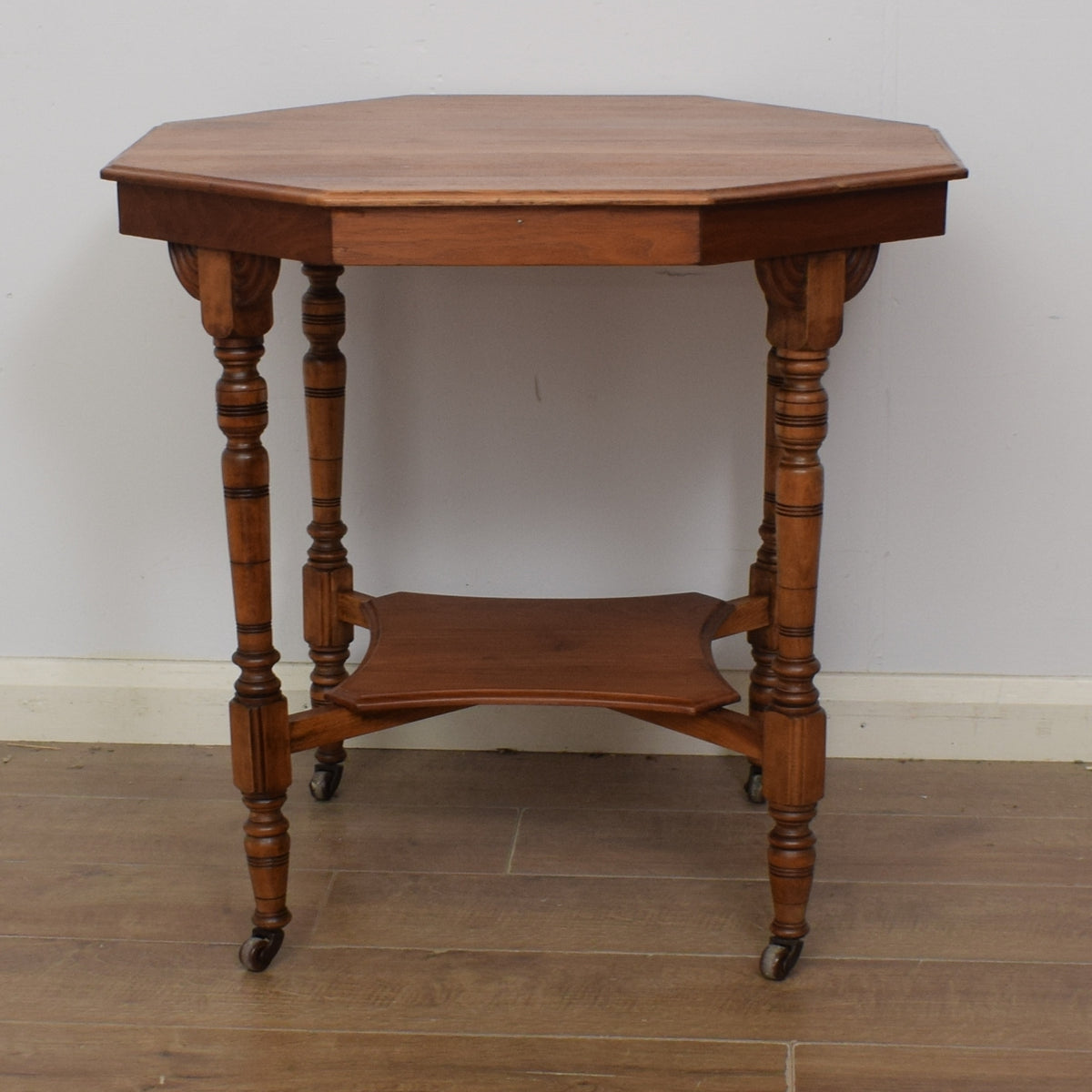 Octagonal Mahogany Table