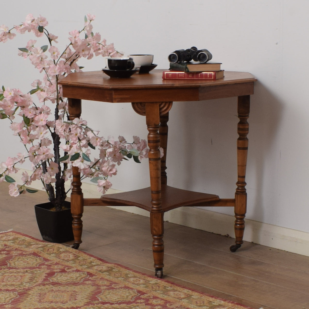 Octagonal Mahogany Table