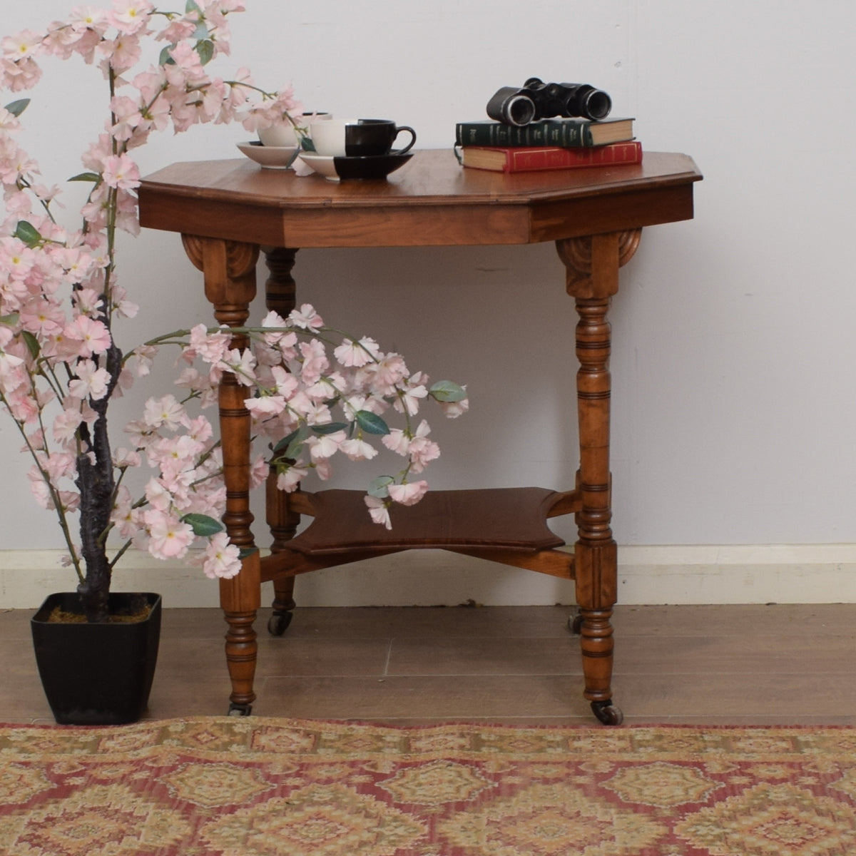 Octagonal Mahogany Table