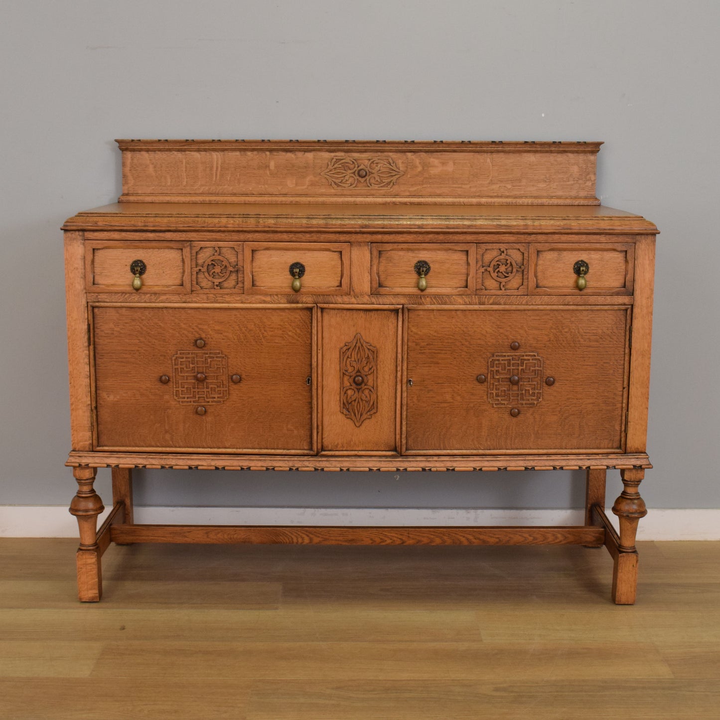 Restored Oak Sideboard