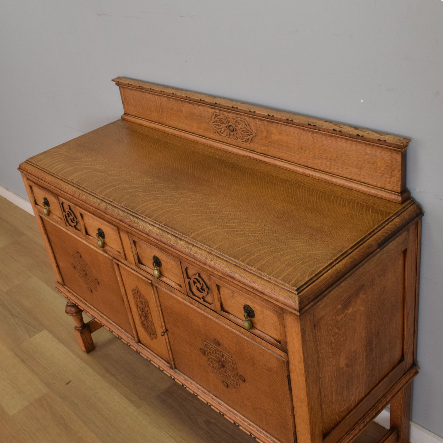 Restored Oak Sideboard