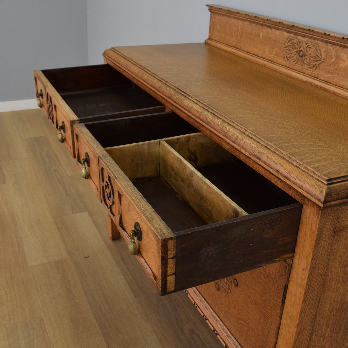 Restored Oak Sideboard