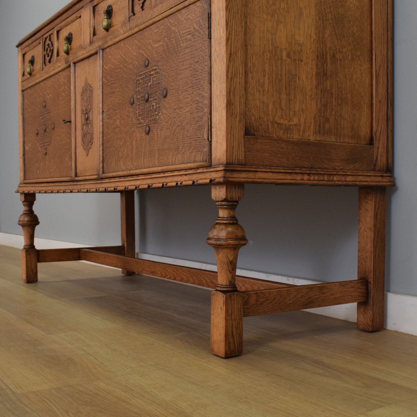 Restored Oak Sideboard