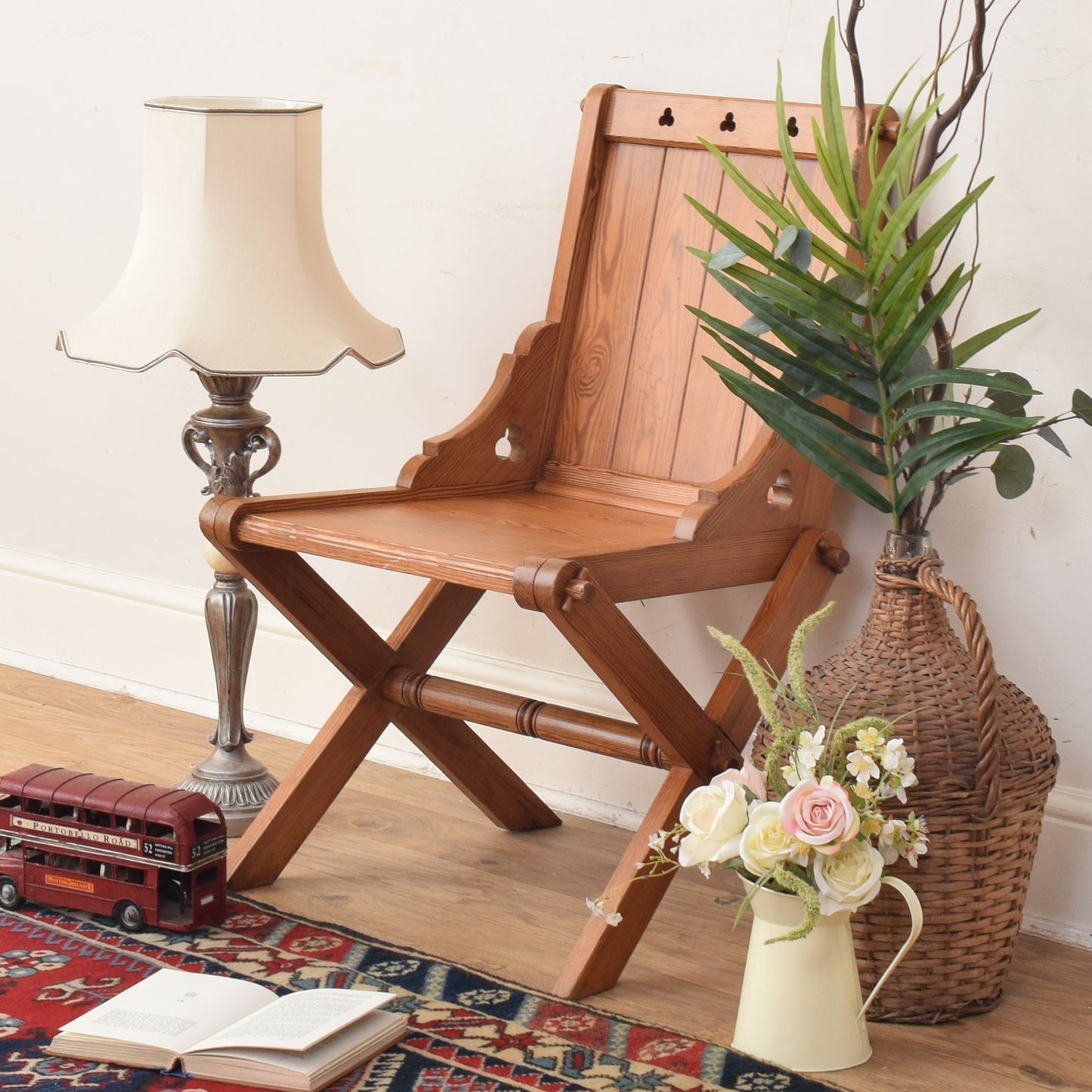 Gothic Revival Style Glastonbury Chair