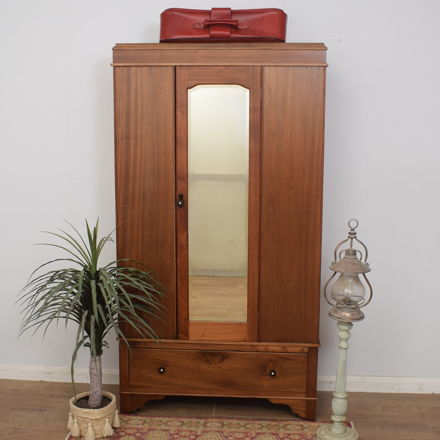 Restored Mahogany Hallrobe