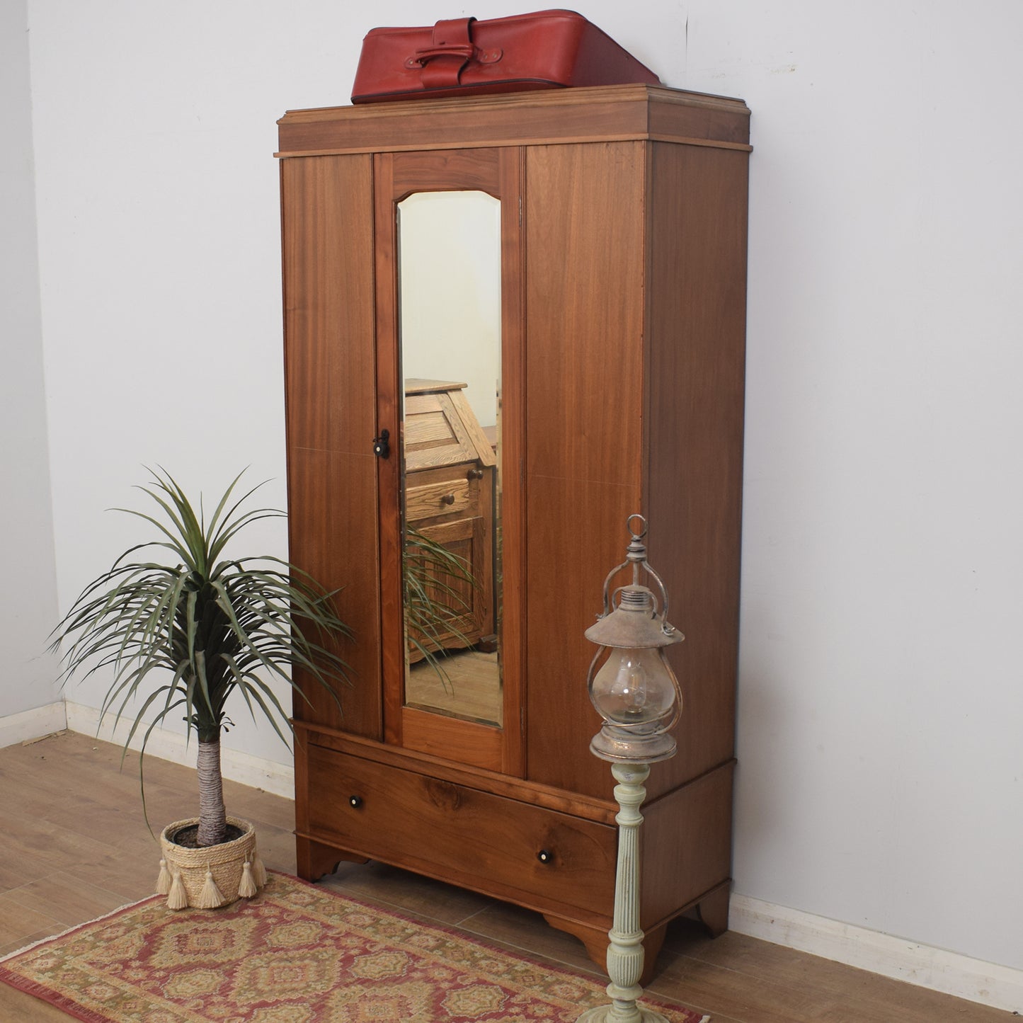 Restored Mahogany Hallrobe