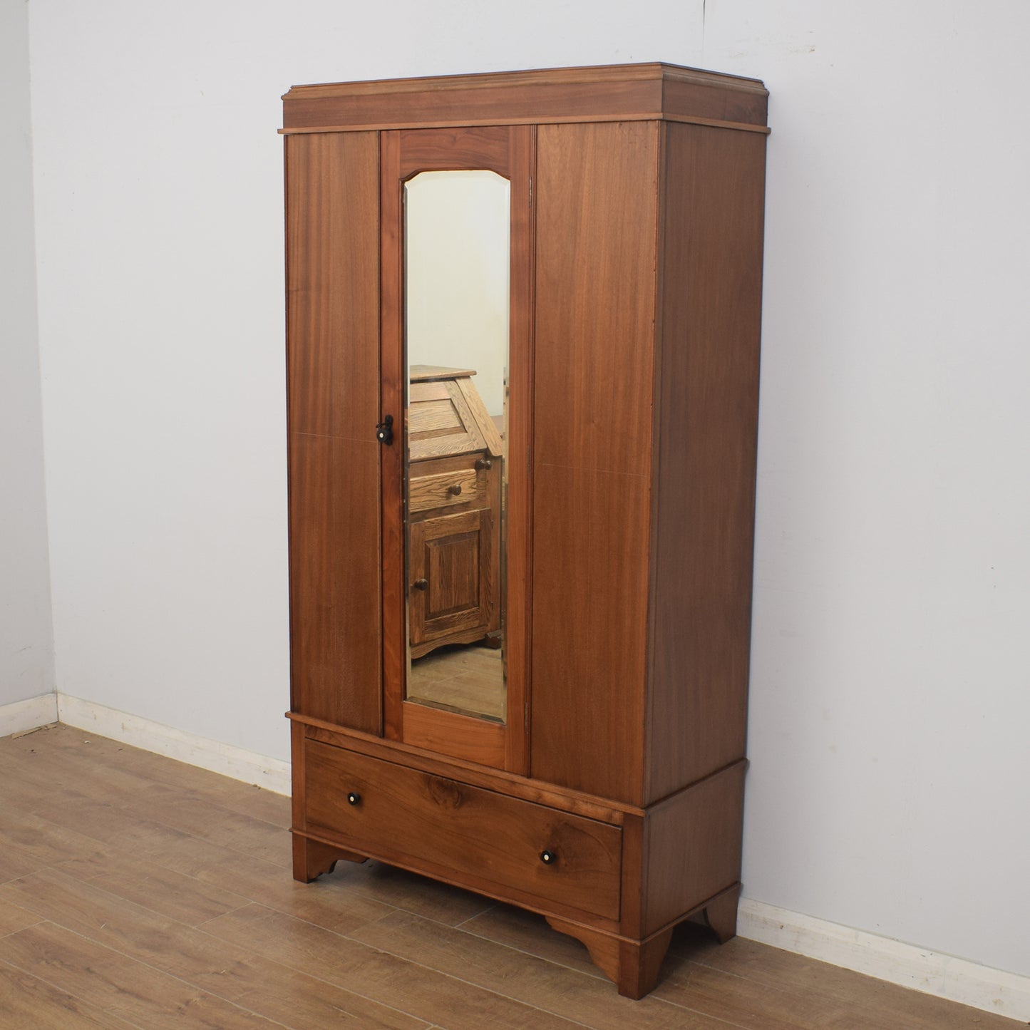 Restored Mahogany Hallrobe