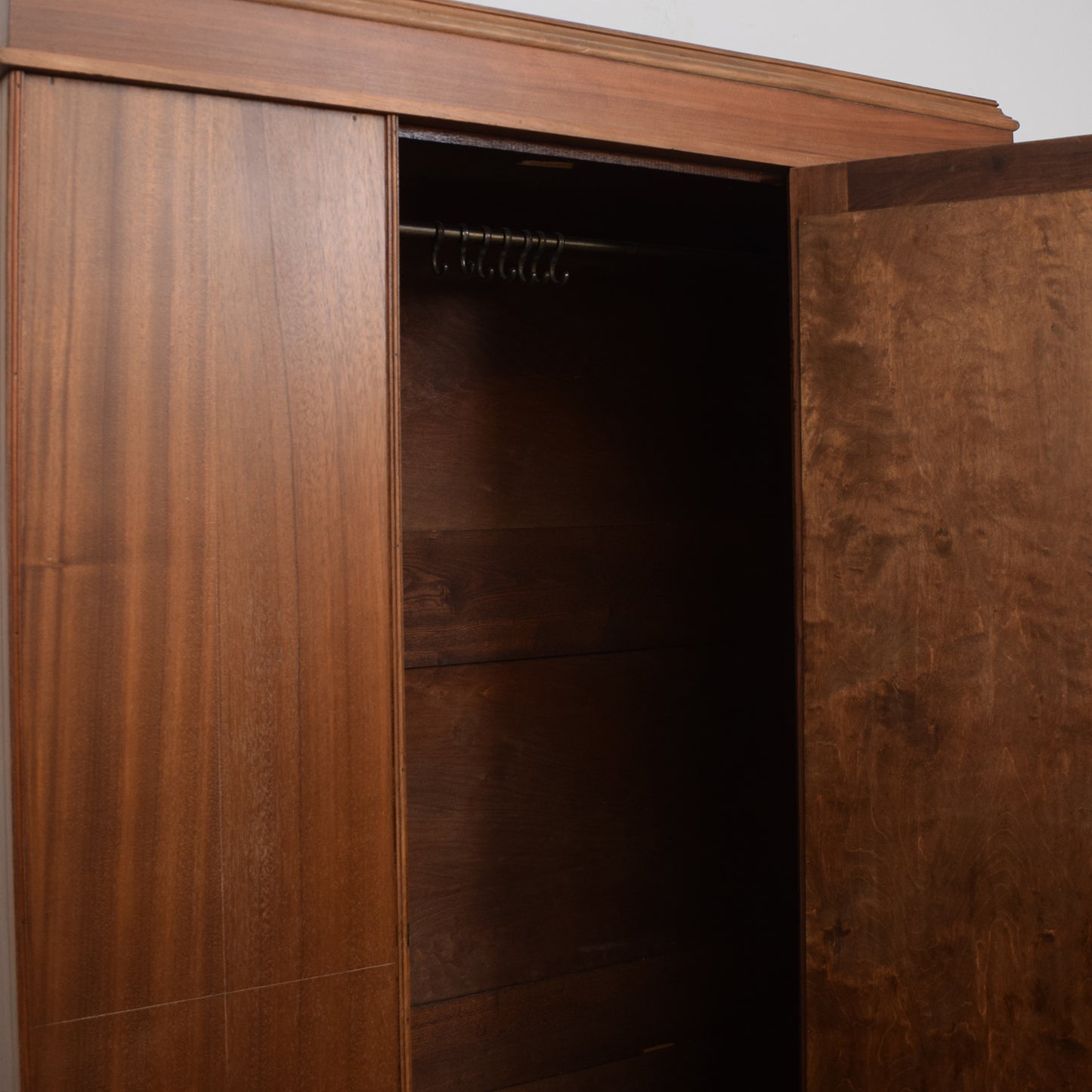 Restored Mahogany Hallrobe