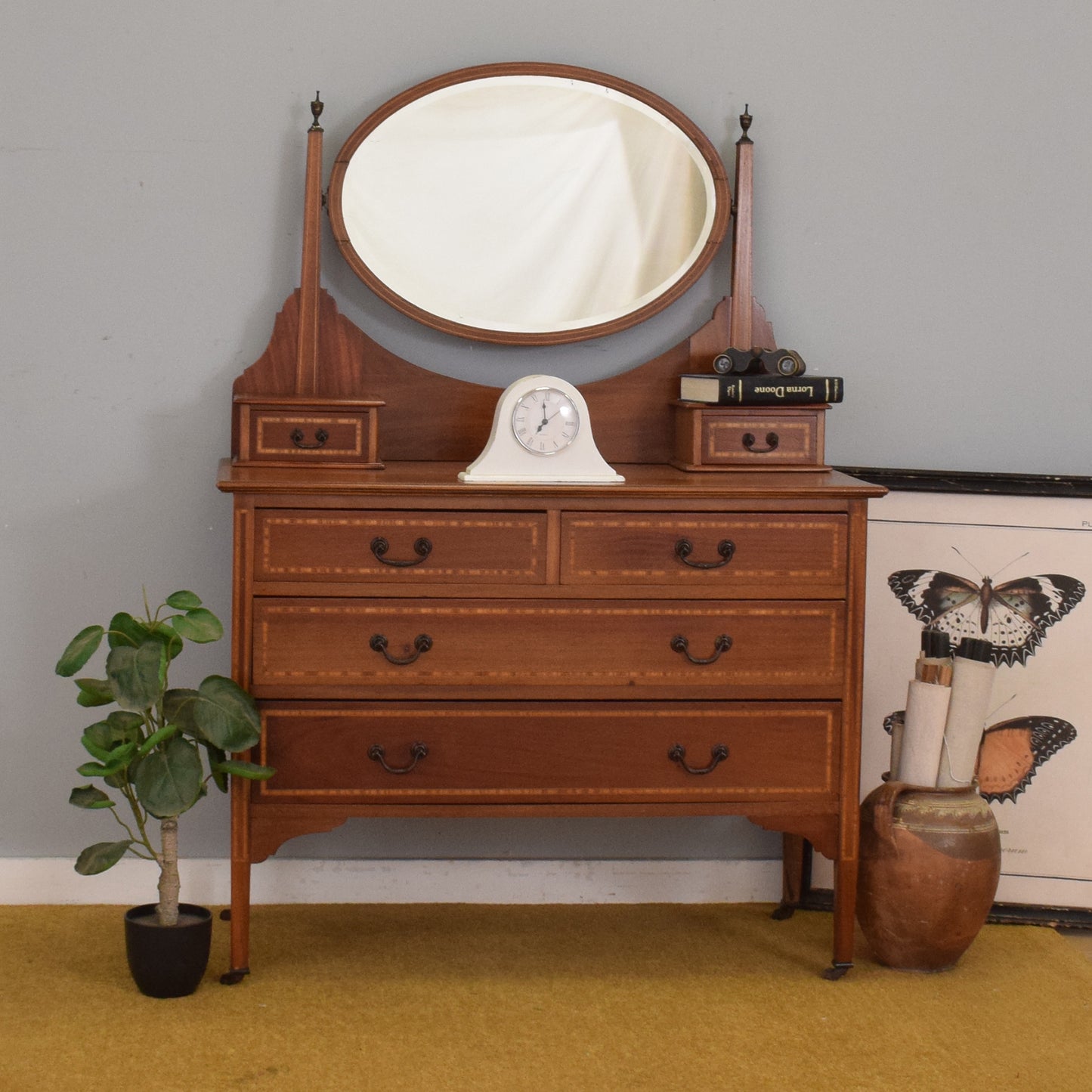 Restored Mahogany Dressing Table