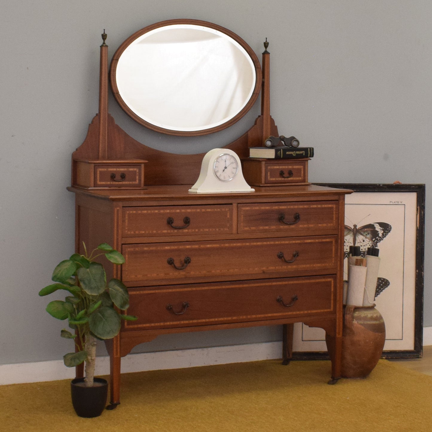 Restored Mahogany Dressing Table