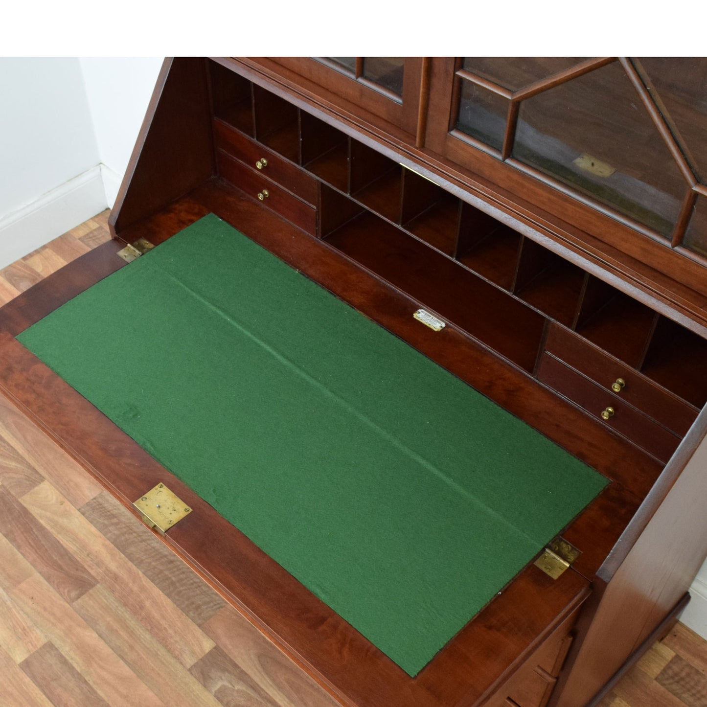 Restored Mahogany Bureau Bookcase