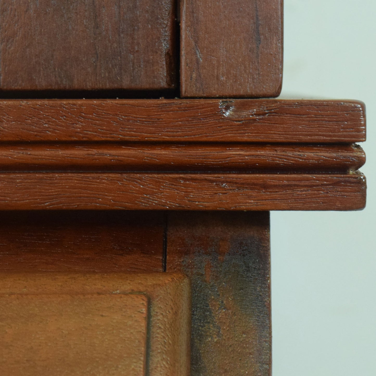 Restored Mahogany Bureau Bookcase