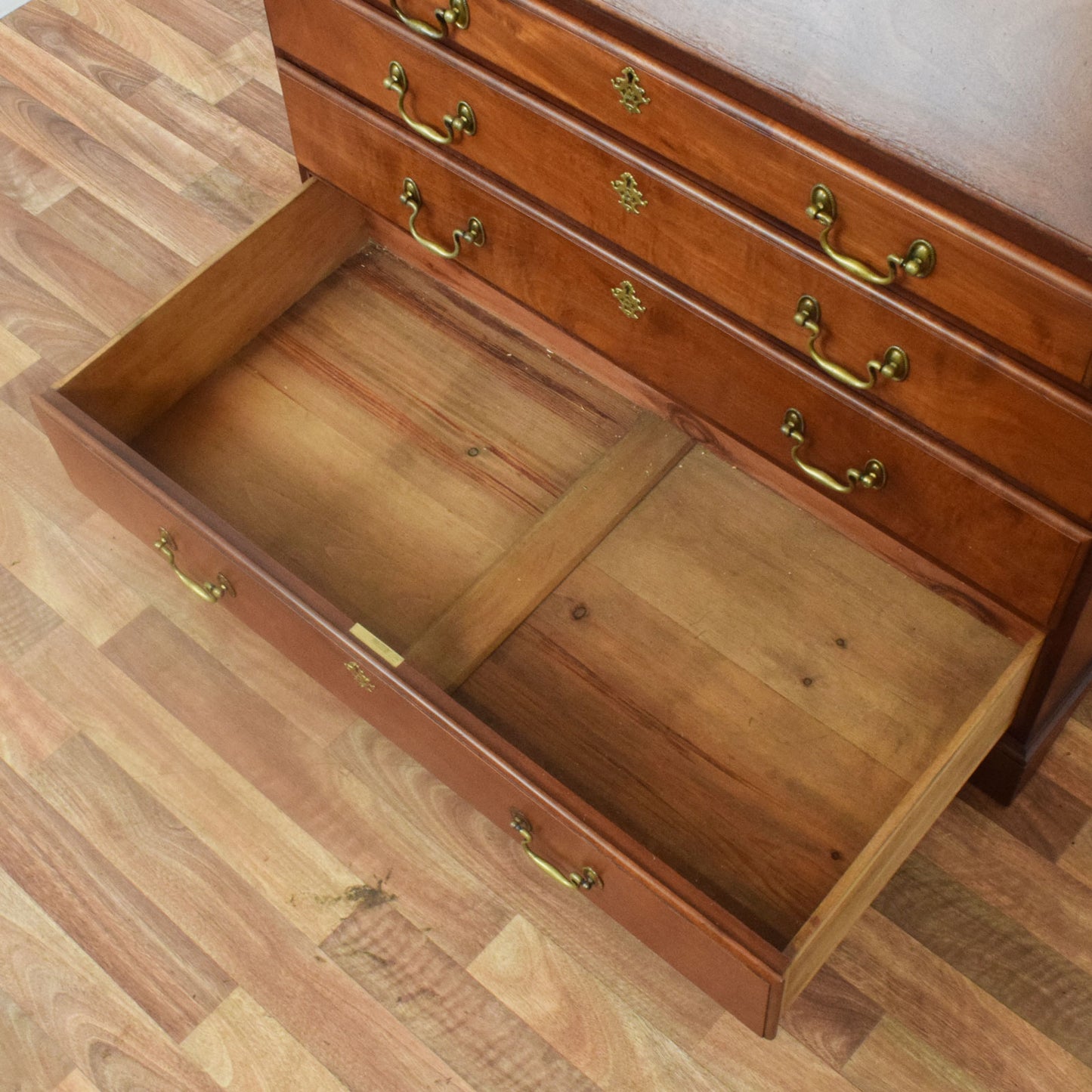 Restored Mahogany Bureau Bookcase