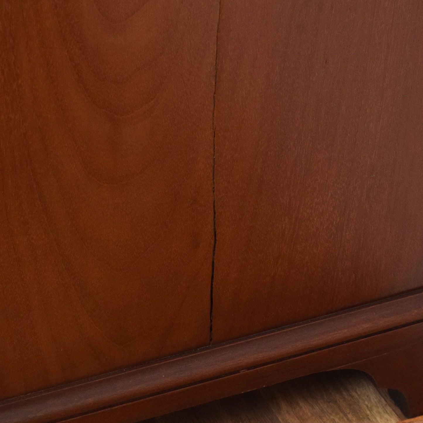 Restored Mahogany Bureau Bookcase