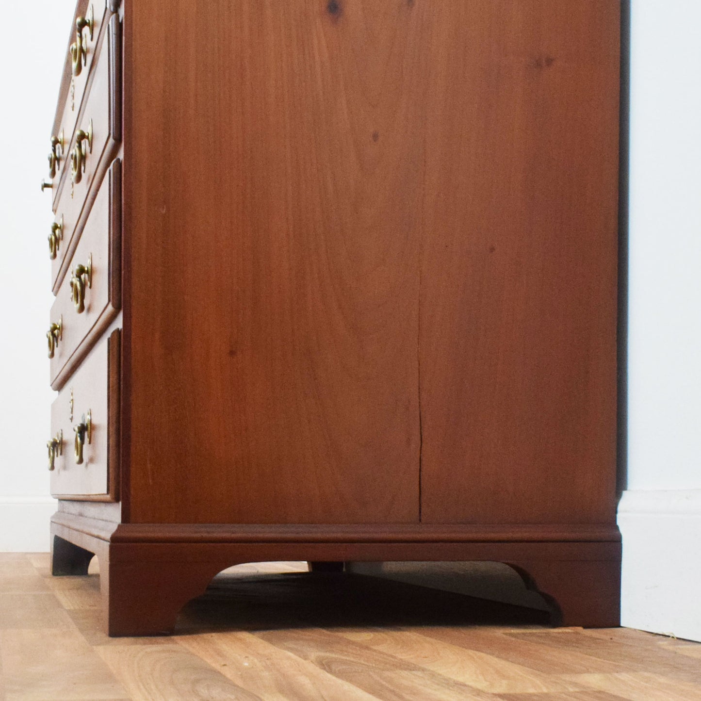 Restored Mahogany Bureau Bookcase