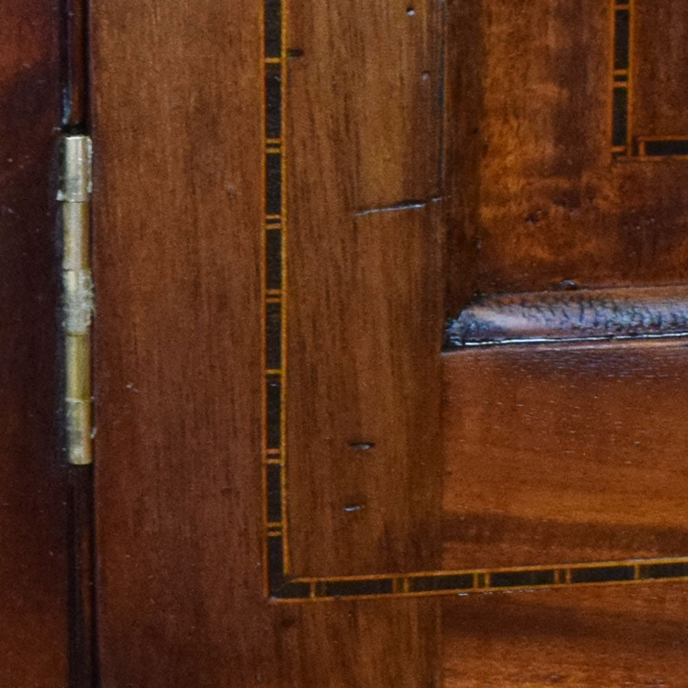 Mirrored Mahogany Hallrobe