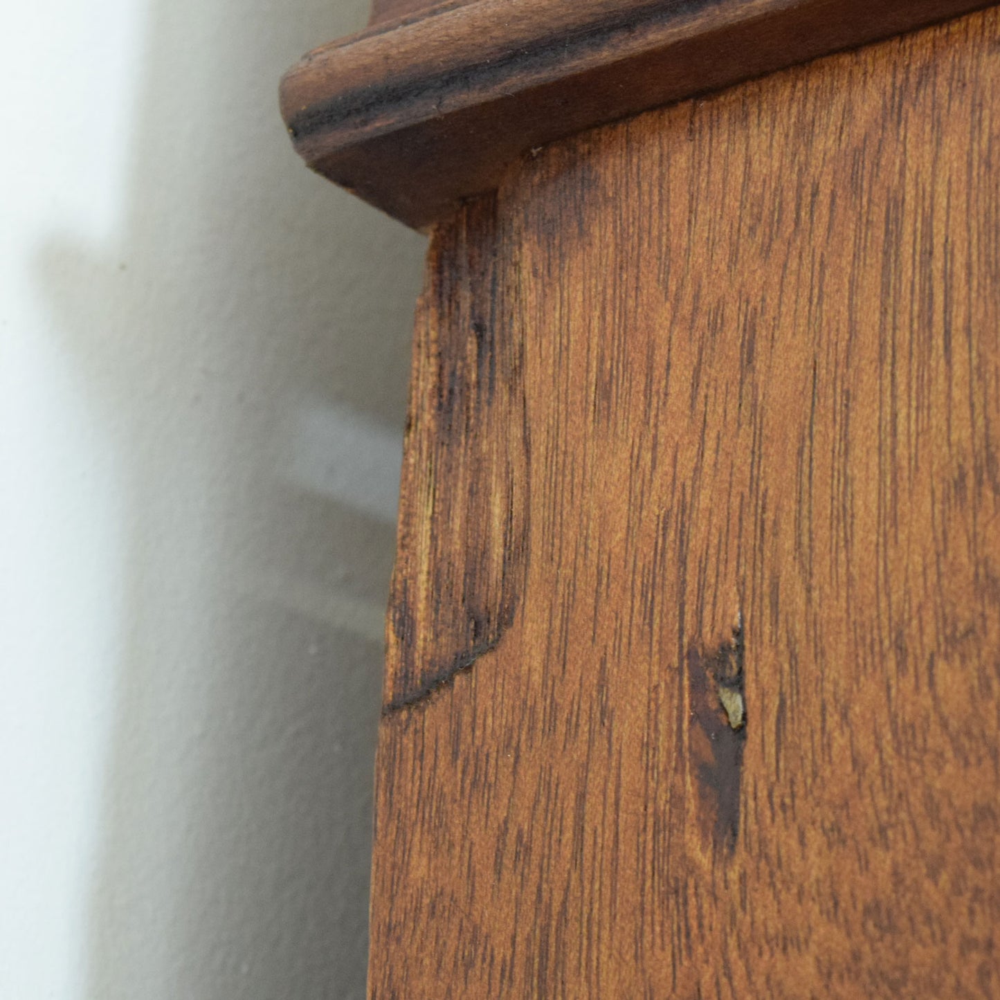 Mirrored Mahogany Hallrobe