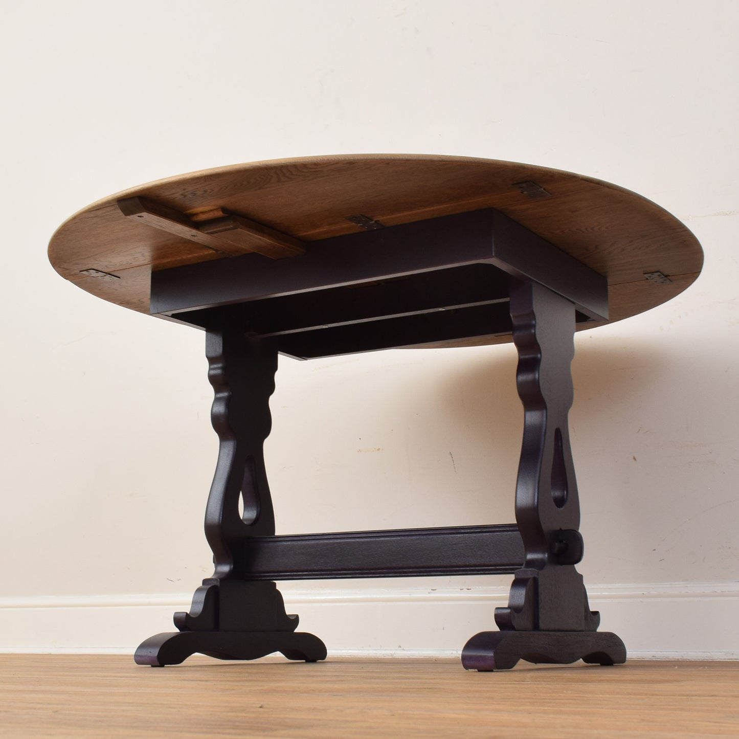 Painted Table And Four Chairs