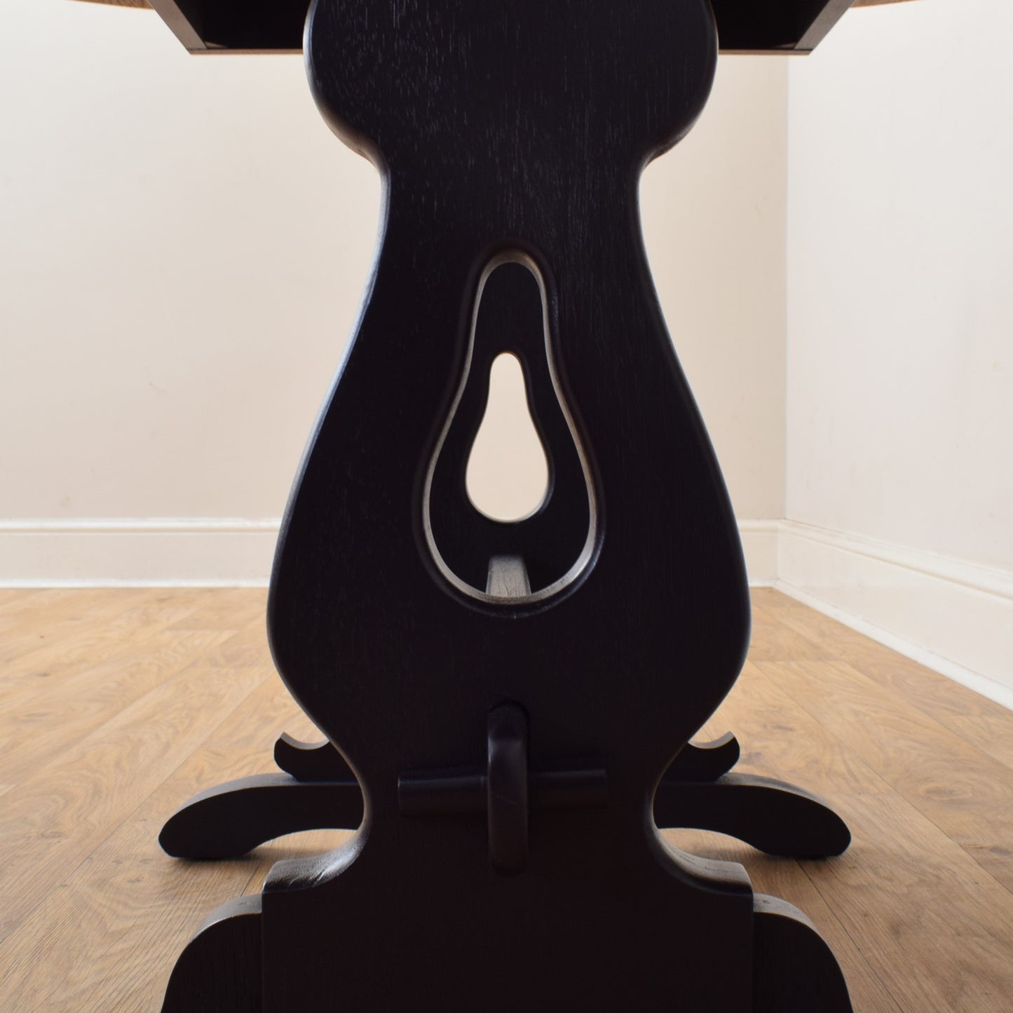 Painted Table And Four Chairs