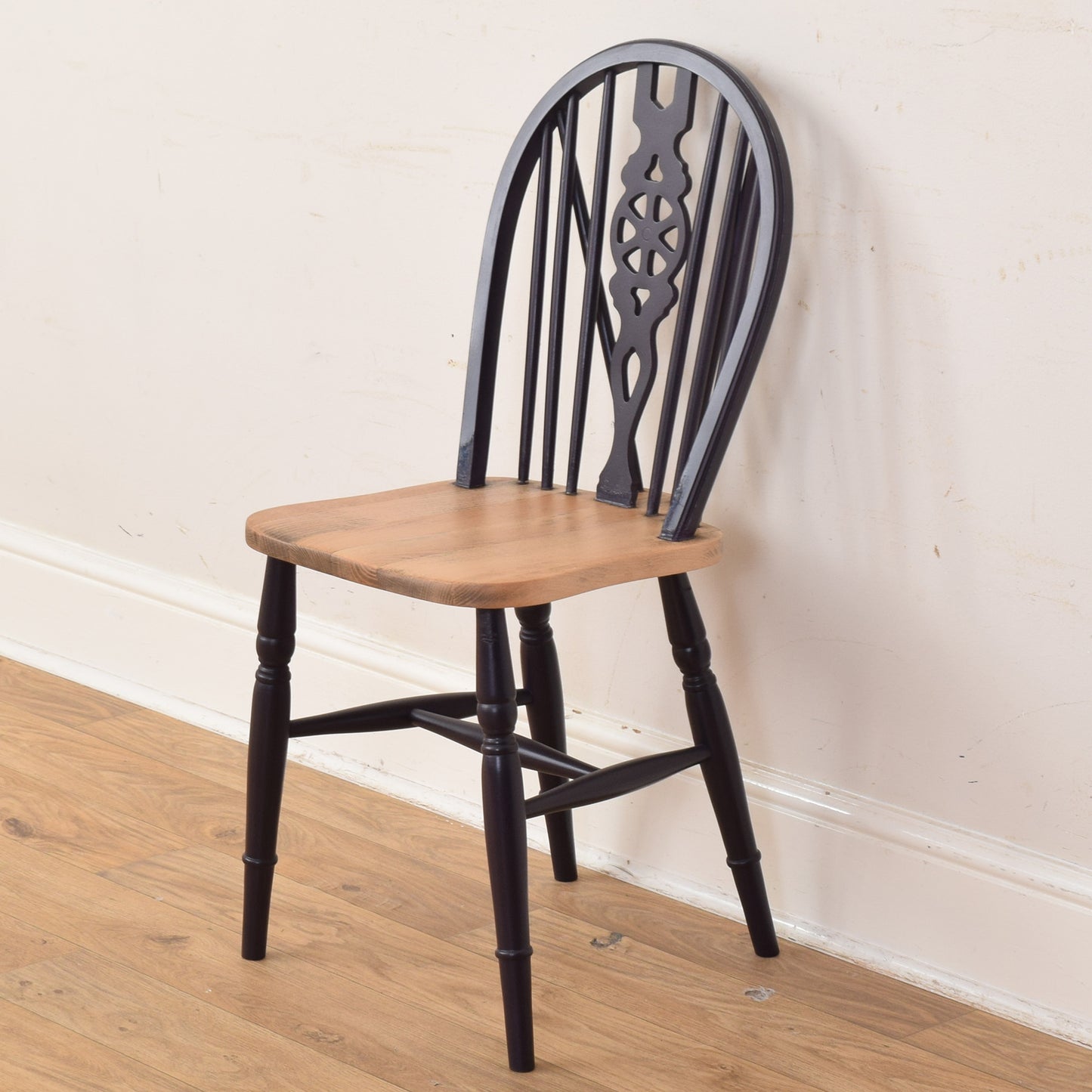 Painted Table And Four Chairs