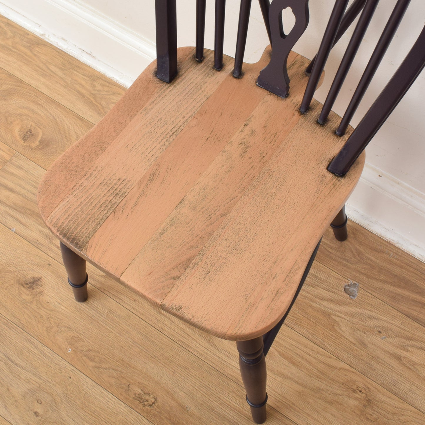 Painted Table And Four Chairs