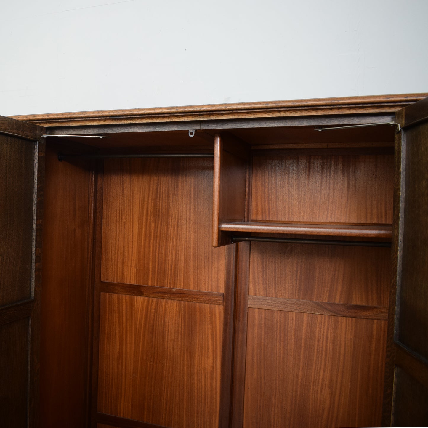 Restored Ladies Oak Wardrobe