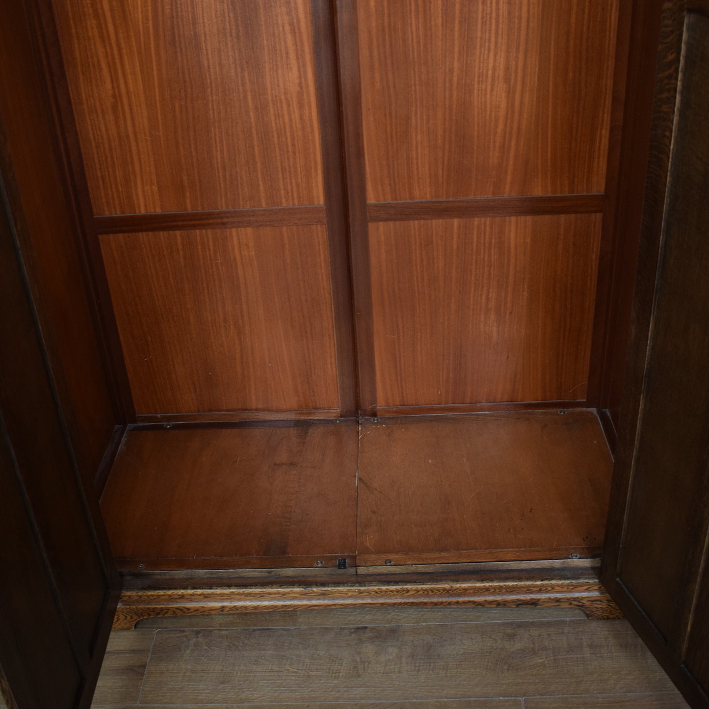 Restored Ladies Oak Wardrobe