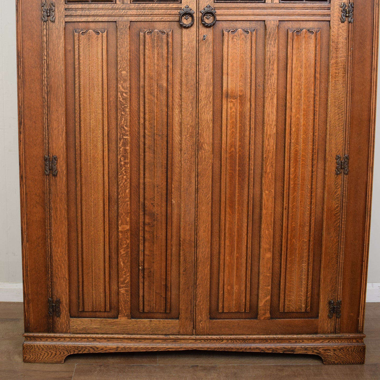 Restored Ladies Oak Wardrobe