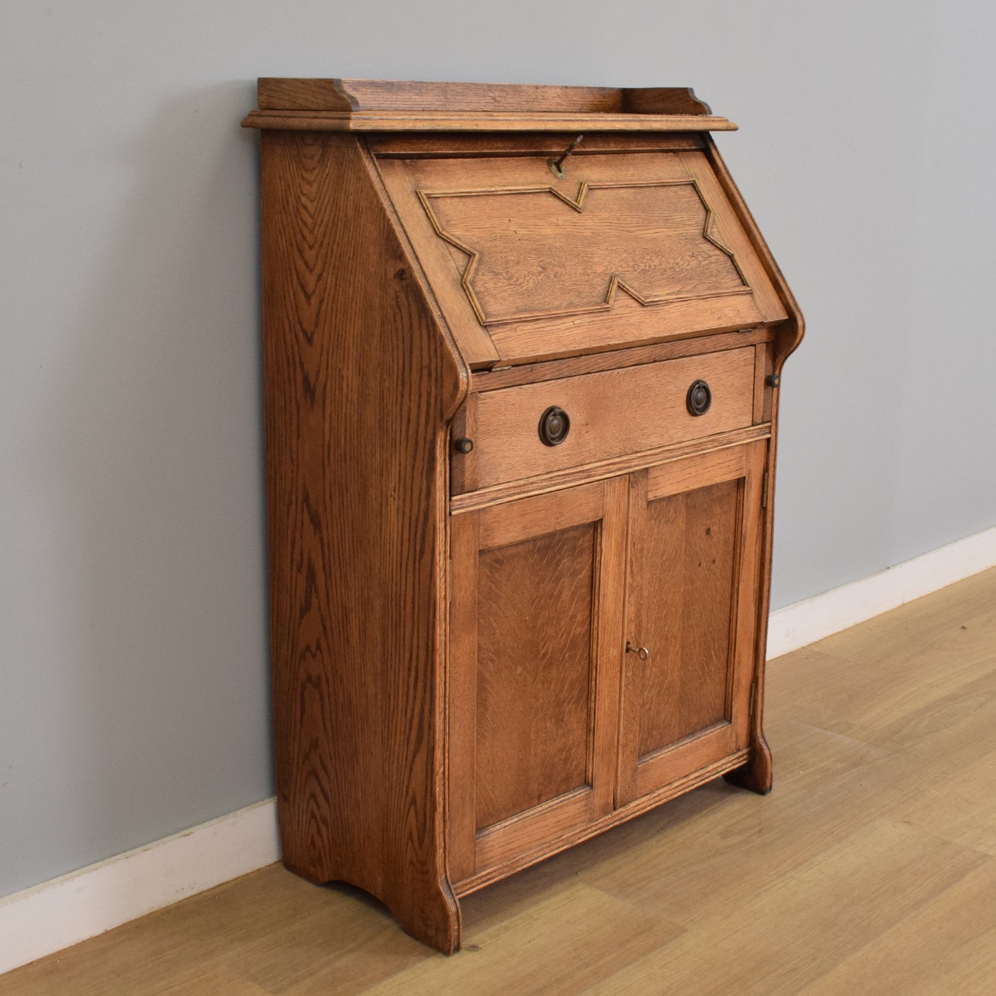Small Oak Bureau