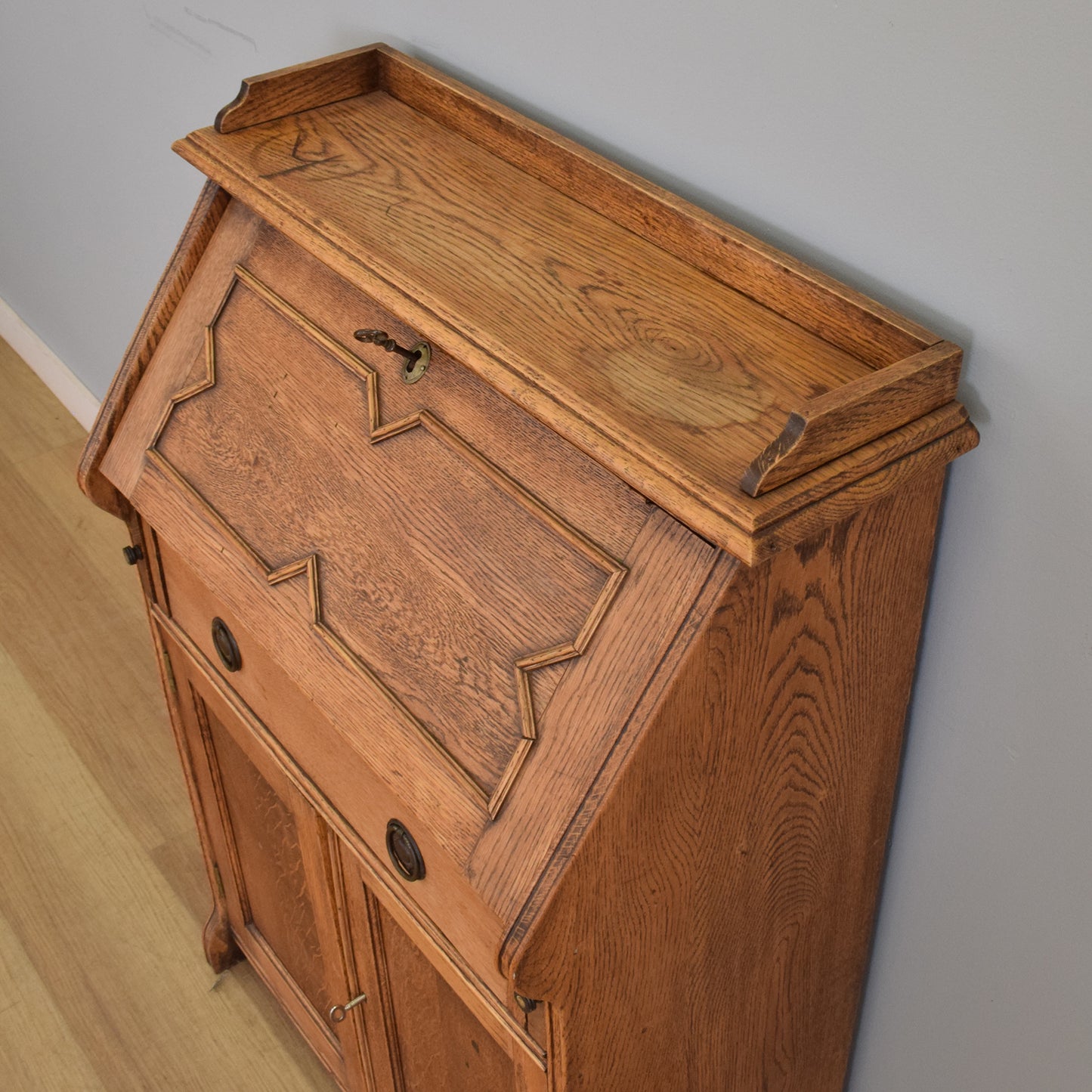 Small Oak Bureau