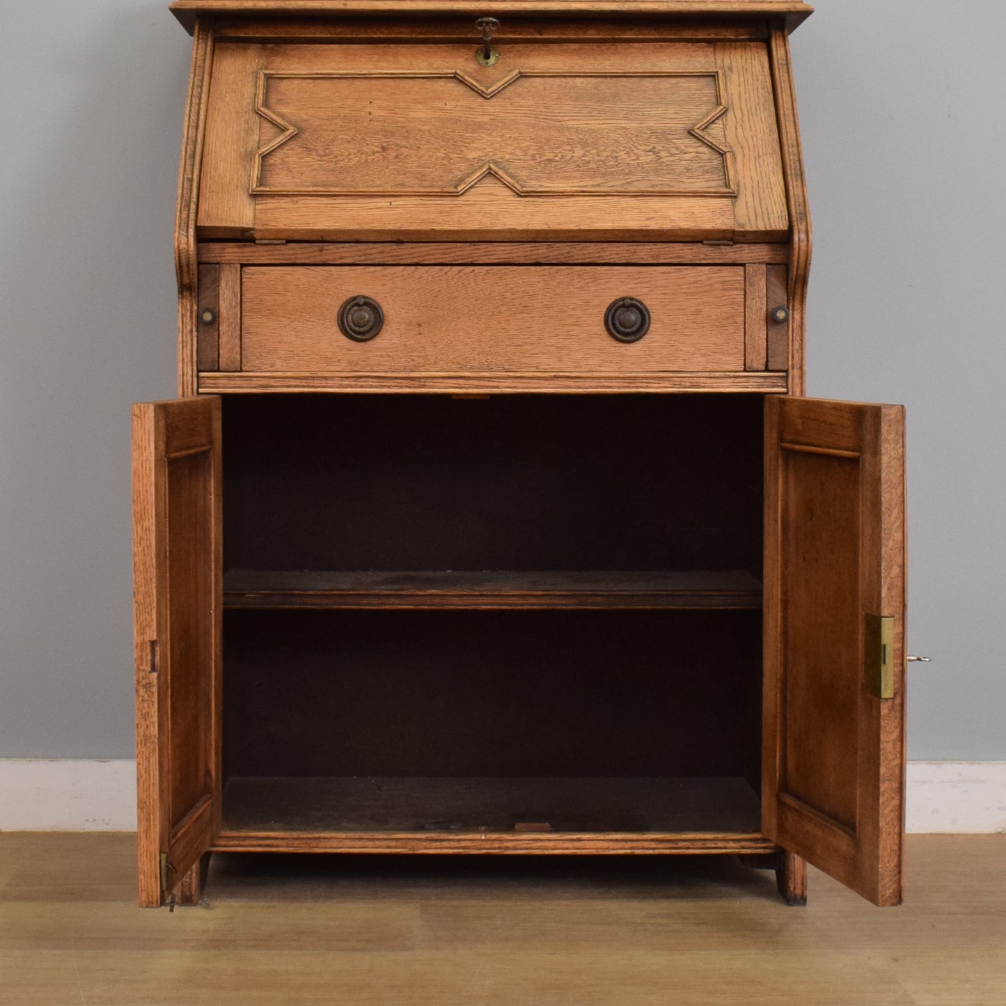 Small Oak Bureau
