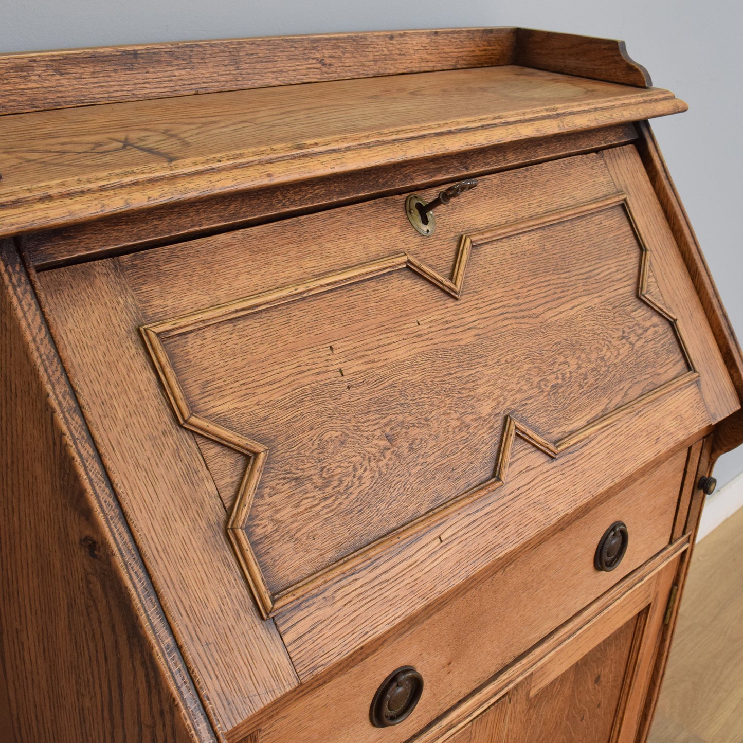 Small Oak Bureau