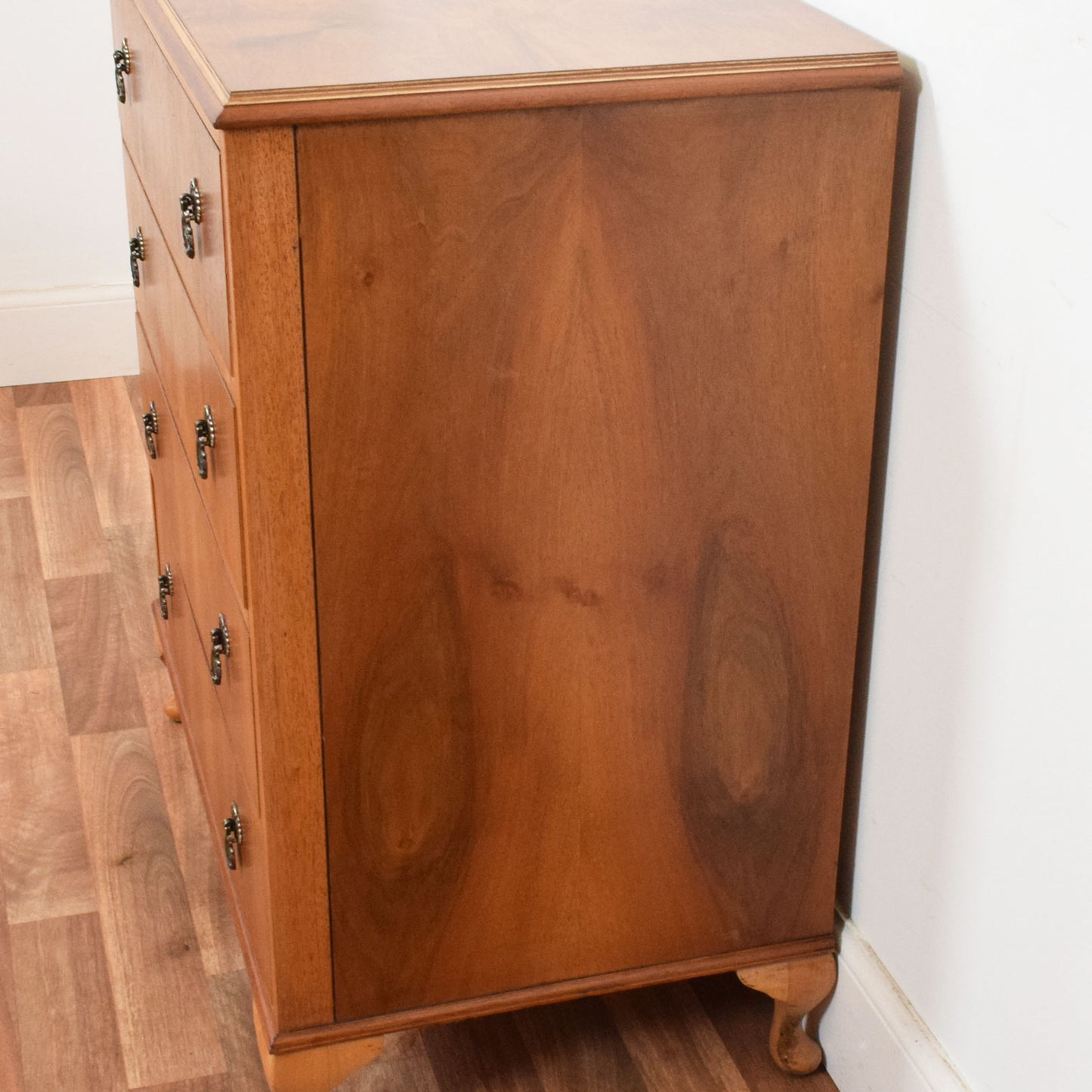 Restored Walnut Chest of Drawers