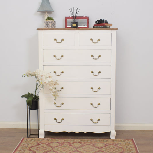 Painted Mango Chest of Drawers