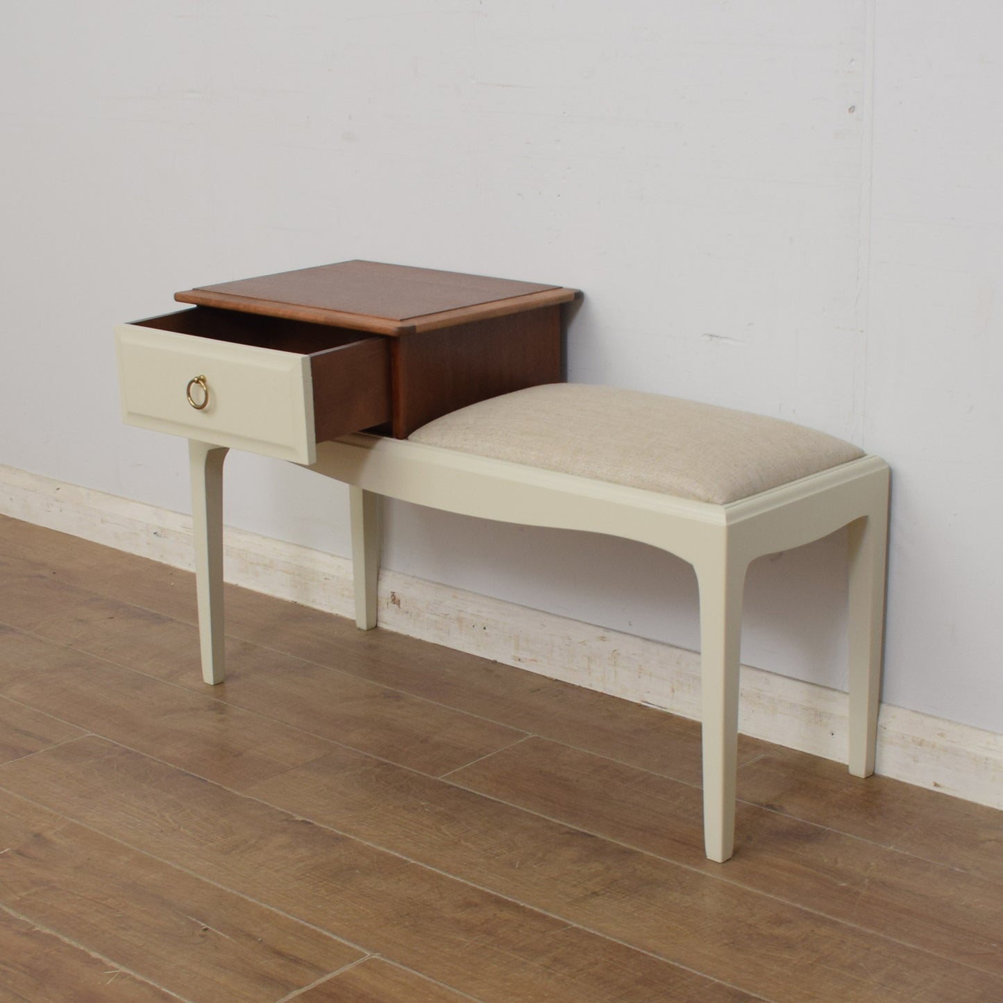 Painted Stag Telephone Seat