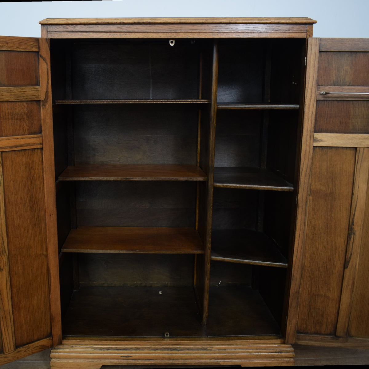 Restored Oak Wardrobe / Linen Cupboard