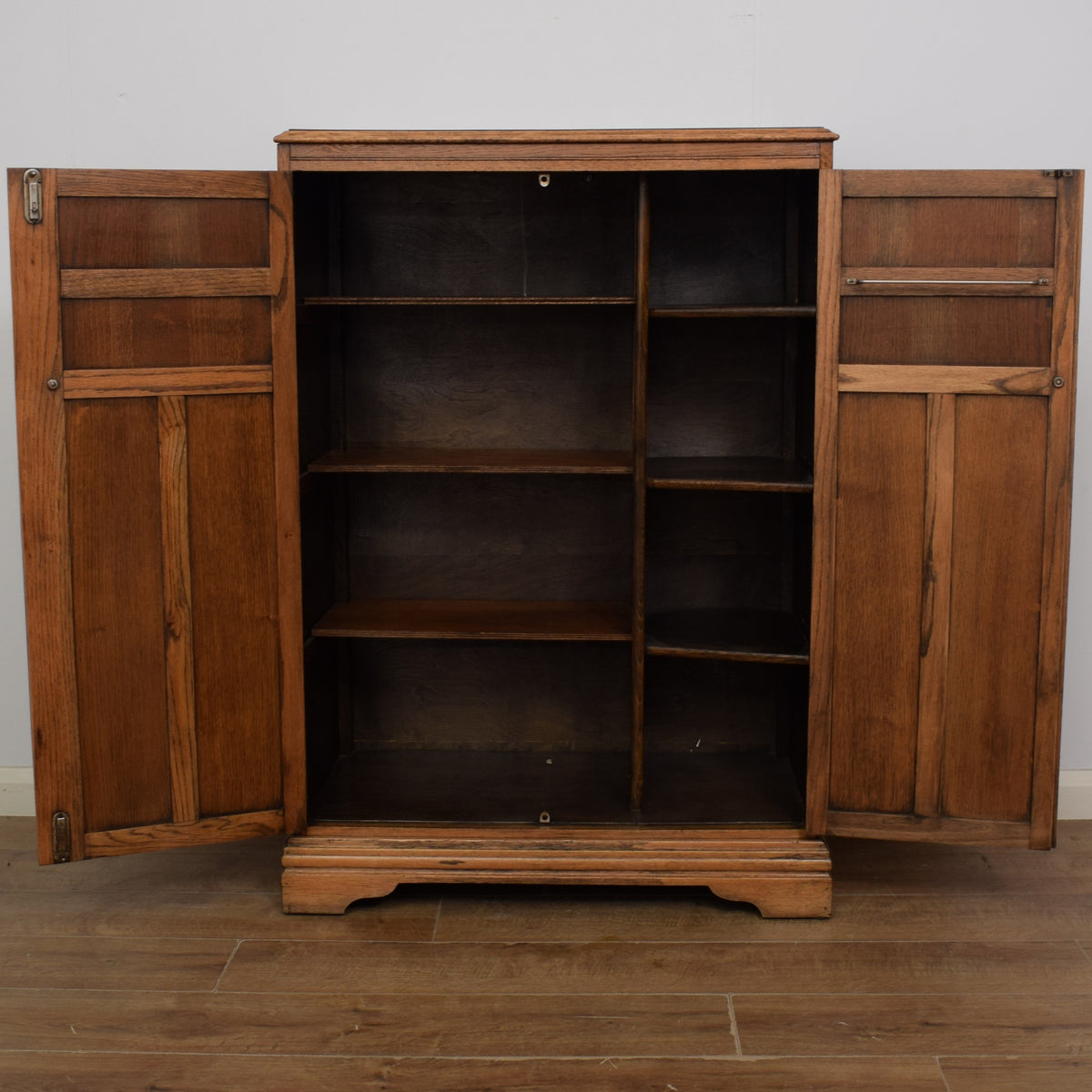 Restored Oak Wardrobe / Linen Cupboard