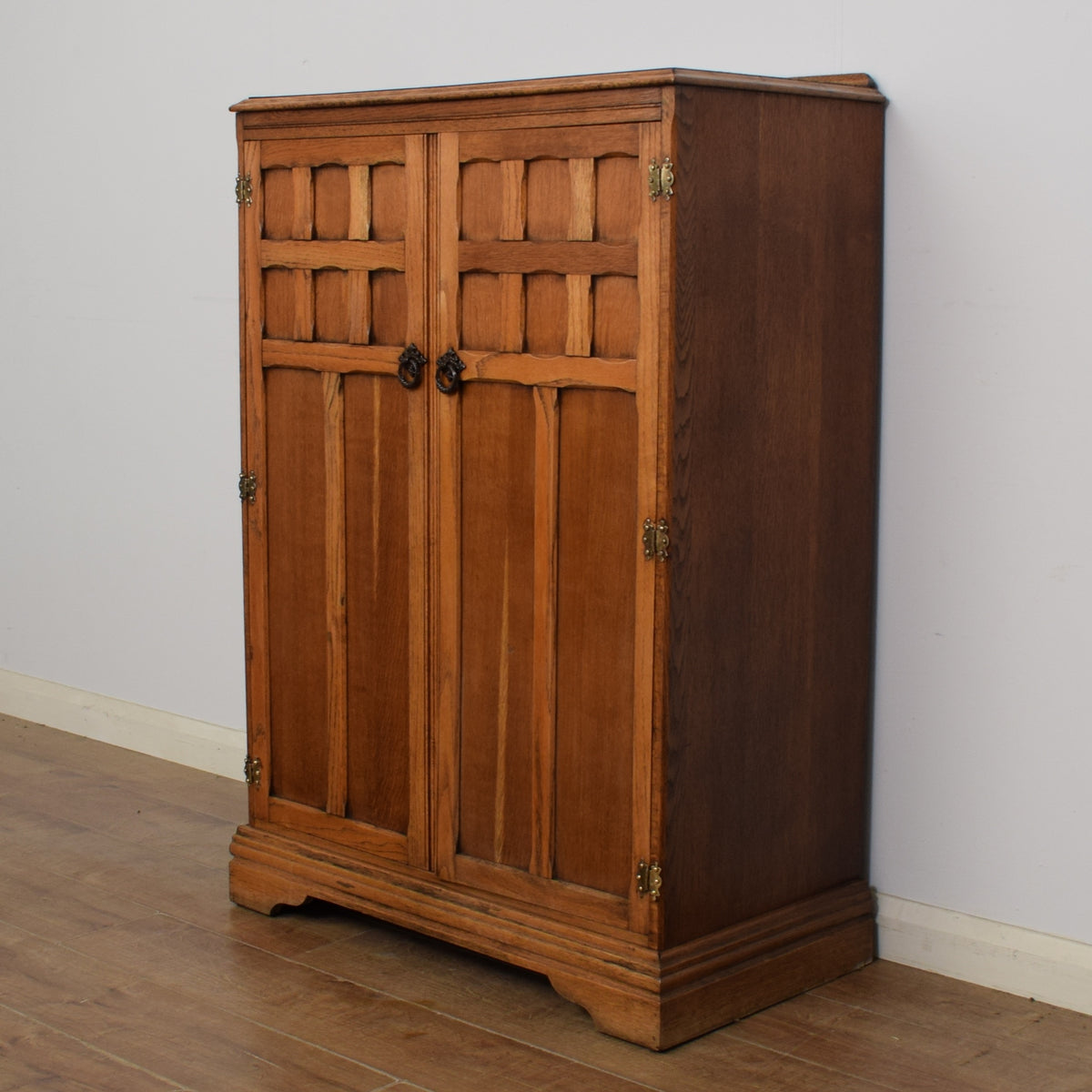 Restored Oak Wardrobe / Linen Cupboard