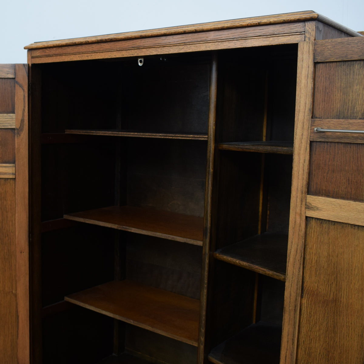 Restored Oak Wardrobe / Linen Cupboard