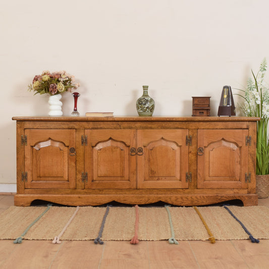 Oak Low Sideboard