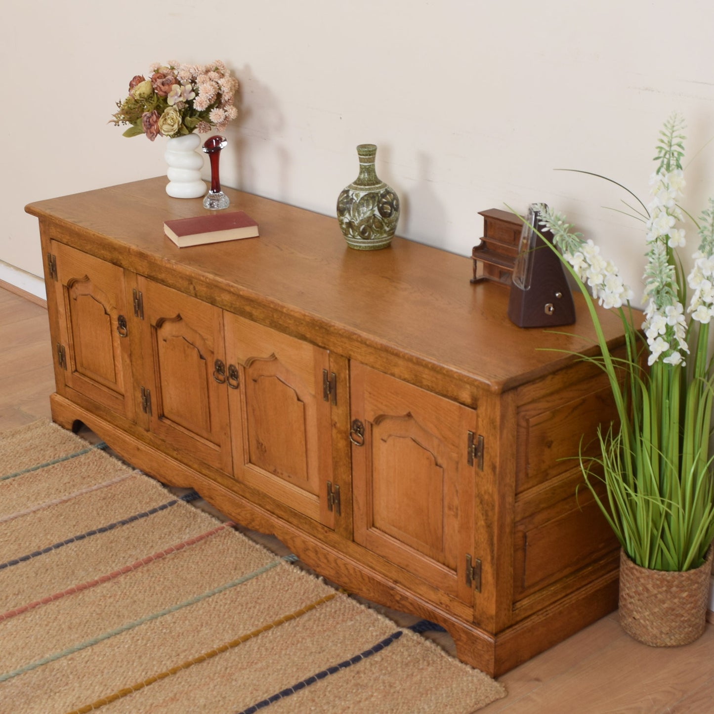 Oak Low Sideboard