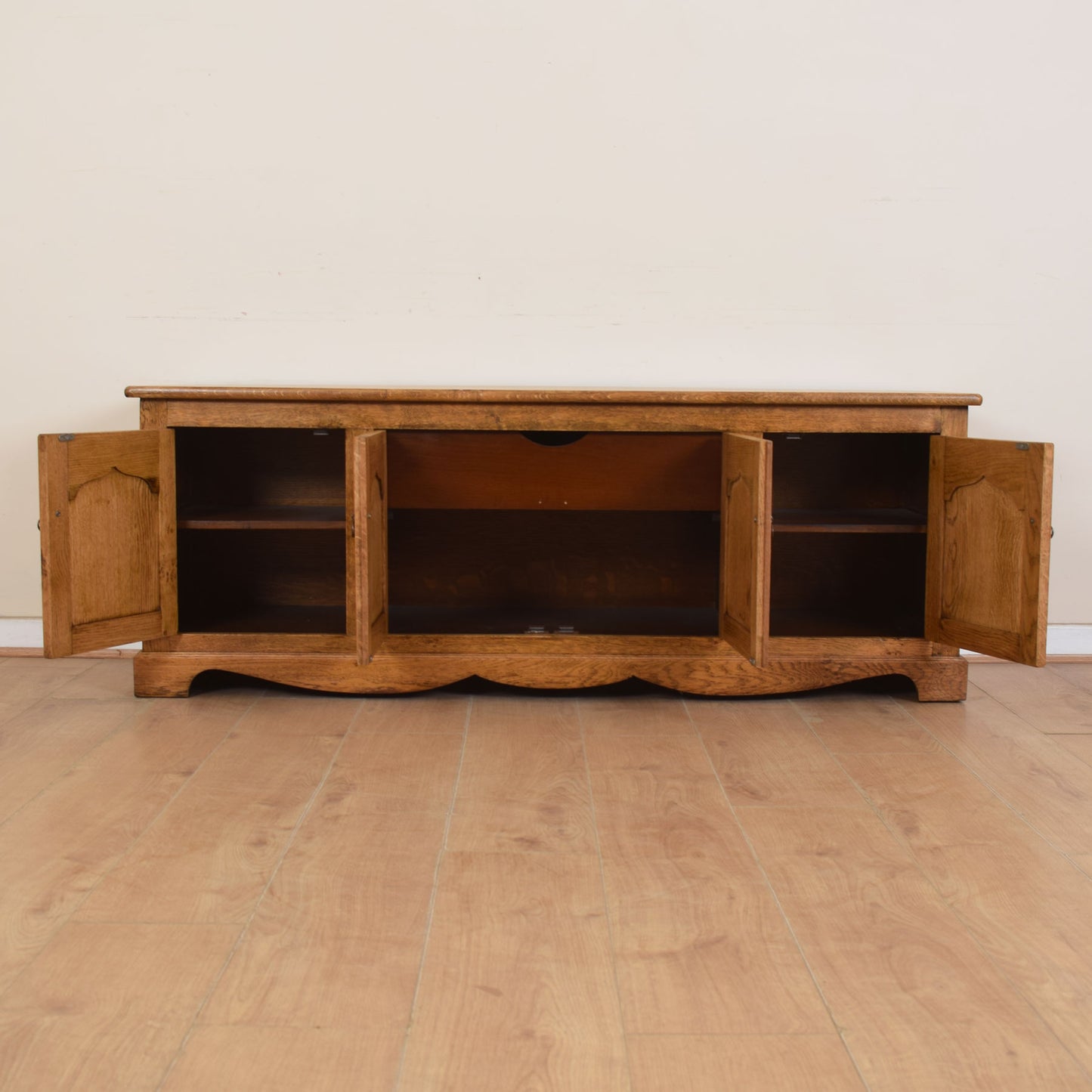 Oak Low Sideboard