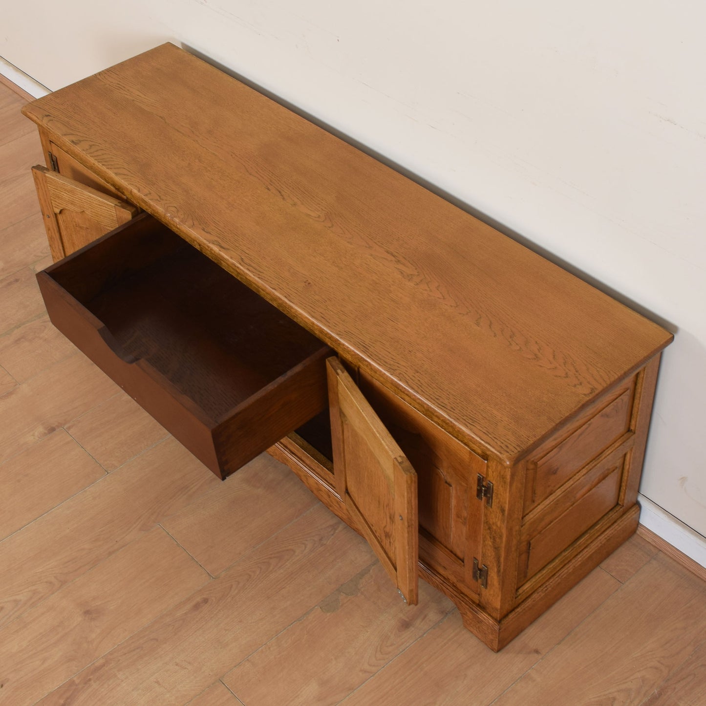 Oak Low Sideboard