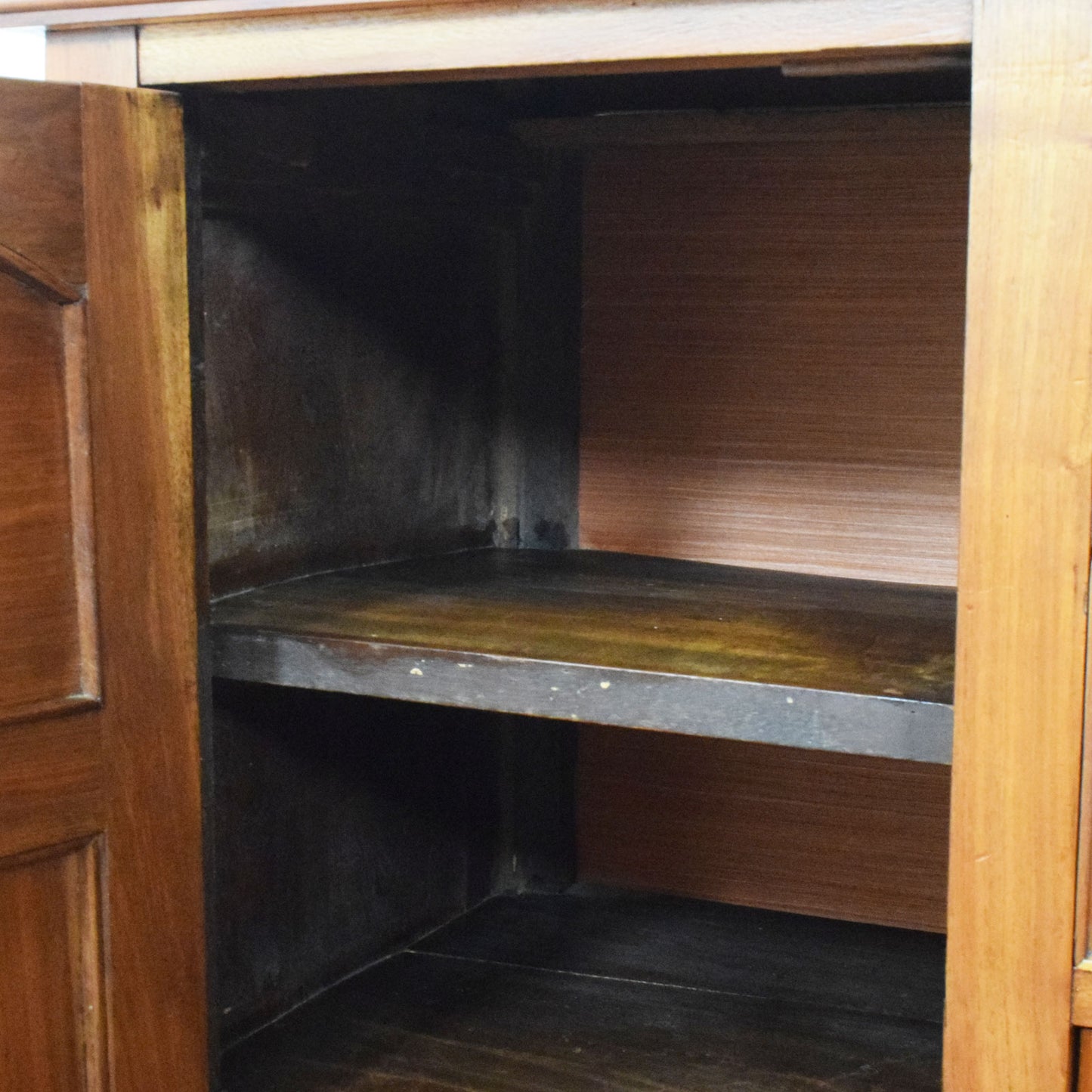Carved Mahogany Sideboard