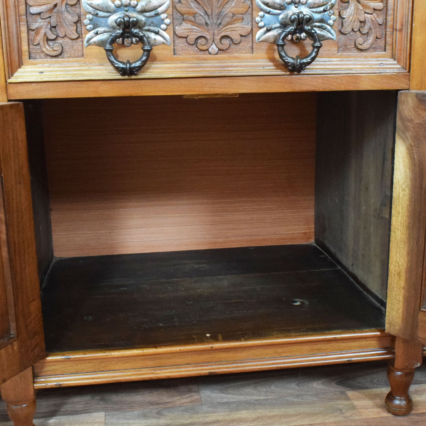 Carved Mahogany Sideboard