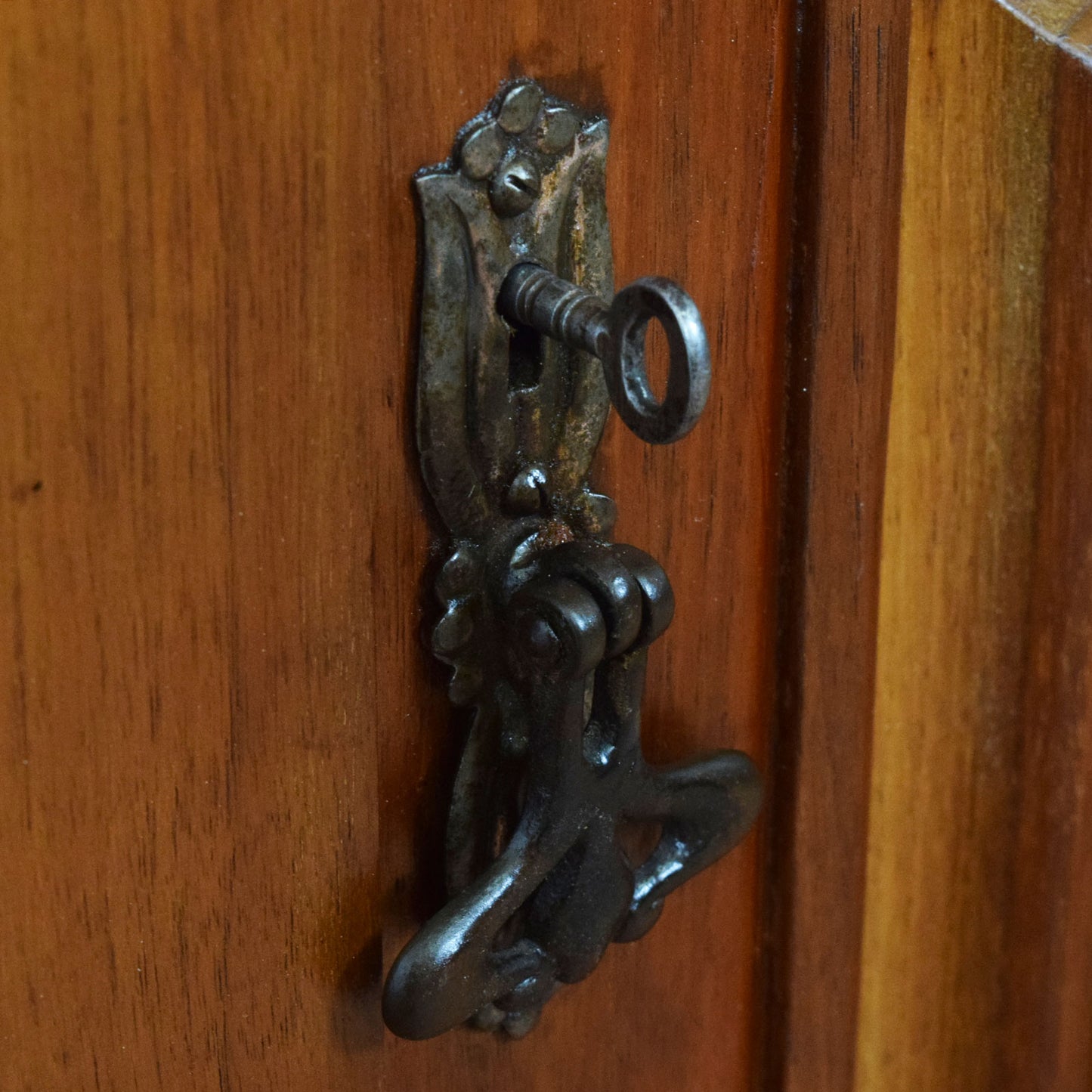 Carved Mahogany Sideboard