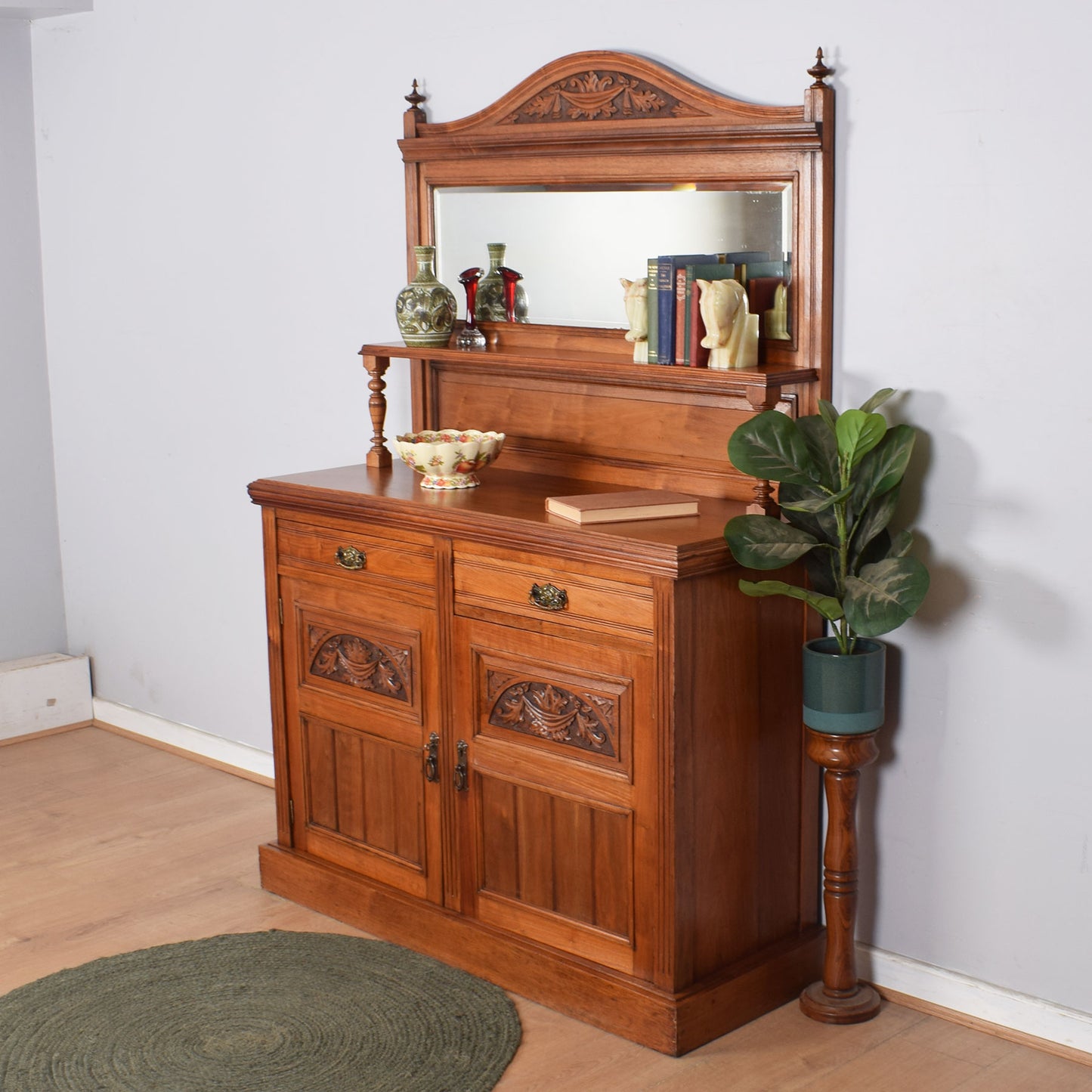 Vintage Mahogany Chiffonier