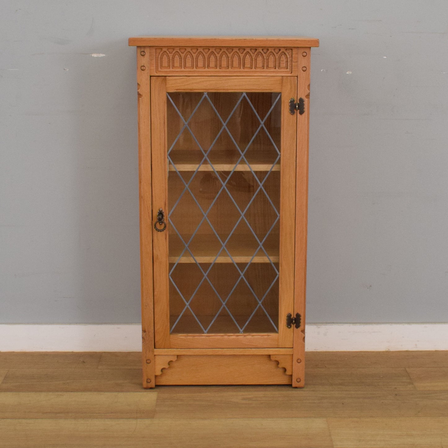 Oak Glazed Cupboard