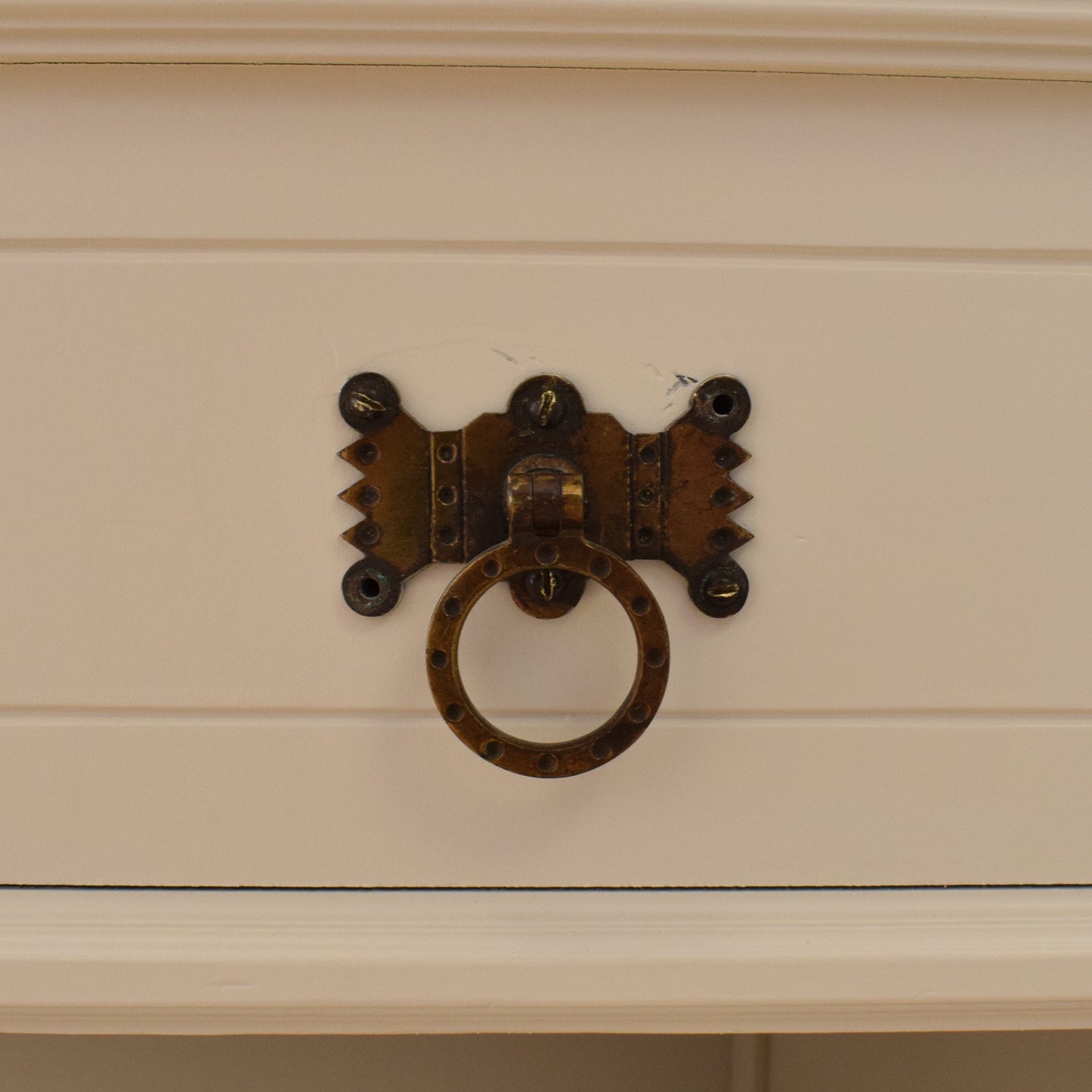 Painted Mahogany Dresser